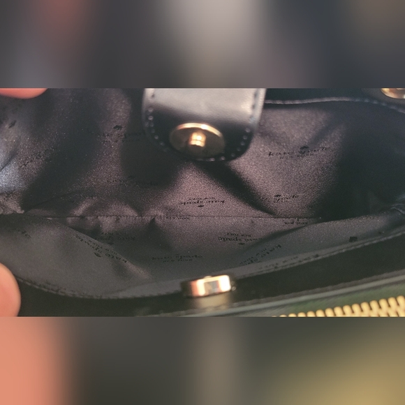 NWT | Kate Spade | Quilted Blk Leather Bag w/ Dust Bag - Picture 7 of 12